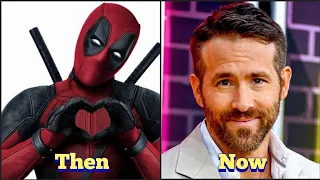 Marvel Studios Deadpool 1 2016 All Cast then and Now.