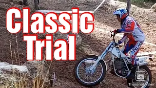 Classic bike moto trials Spain (Montesa's)