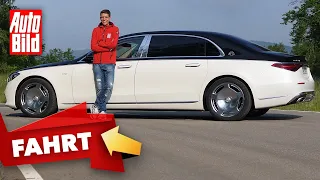 Mercedes-Maybach S-Klasse (2021) | So fährt der V12-Maybach | Fahrt mit Moritz Doka