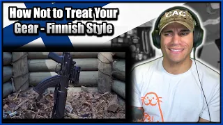 Funny Finnish Defense Forces Ad on Material Responsibility - Marine reacts