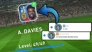 GOT A.DAVIES FROM 100% SCOUT & MAXED HIM IN PES2021 MOBILE | PesZone
