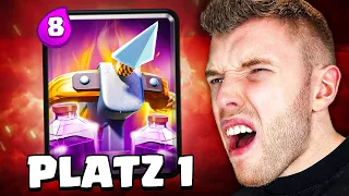 😱😫​​​X-BOGEN WUTZAUBER auf PLATZ 1 DER WELT... (Katastrophe) | Clash Royale Deutsch