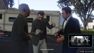 GTA 5 funny phone in cutscene glitch