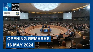 Opening remarks of the 191st NATO Military Committee in Chiefs of Defence Session, 16 May 2024