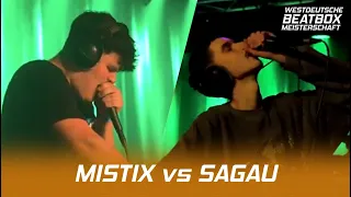 MISTIX vs. SAGAU | LOOPSTATION FINAL | West German Beatbox Championship 2023