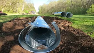 Turning a creek into a yard