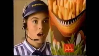 McDonalds Jurassic Park Dino Sized Commercial (1993)