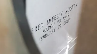 Grave of Mr. Fred Rogers, Latrobe PA