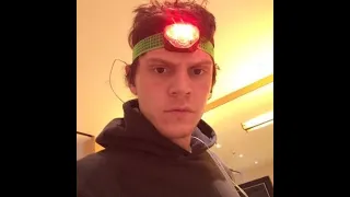 Evan Peters being chaotic on social media (part 1)