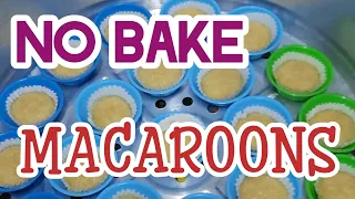 How to Make Macaroons Without Oven  | No Bake Macaroons | Steamed Macaroons | Glen Vlogs