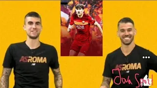 Футболисты Рома угадает старые фотографии Эльдора Шомуродова