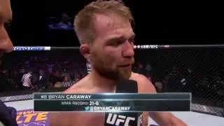 Fight Night Las Vegas: Bryan Caraway Octagon Interview