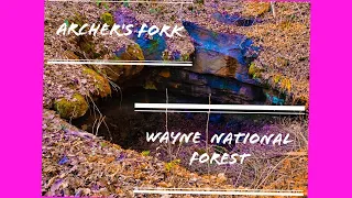 Archer's Fork Wayne National Forest (Winter Hammock Camping)
