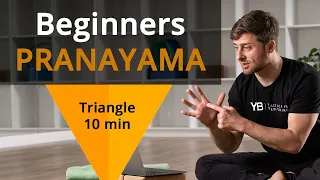 Beginners Pranayama - Triangle Breath [10 min]