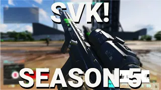 SVK SEASON 5 BUILD (Thermal Scope Makes A Comeback.)