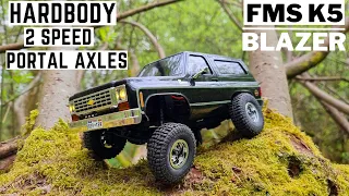 Better Than a Traxxas TRX4M? - FMS K5 Blazer FCX24 Unboxing, Review & Run