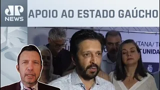 Ricardo Nunes oferece botes para auxiliar resgates em regiões alagadas no RS