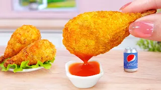 Delicious Chicken 😍 Miniature Crispy Deep Fried Chicken Potato Drumsticks Recipe🍗 Tina Mini Cooking