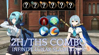 Toram Online | 2H/THS combo (reference) infinite lunar stack