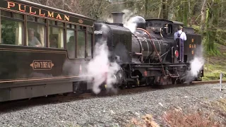 Ffestiniog and Welsh Highland Railway - Garratts in February 2020  - (DBLM Steam)