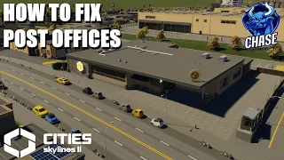 Cities Skylines 2 | How To Fix Broken Postal Services | Post Office and Sorting Facility Fix