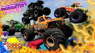 Monster Truck Mud Battle #33 | BeamNG Drive | Mace Mace Tv