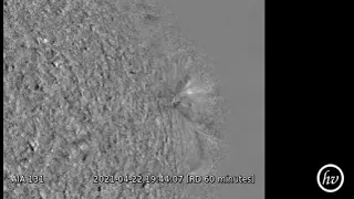 C-8 SOLAR FLARE (2021-04-22 18:41:07 - 2021-04-22 21:40:31 UTC)