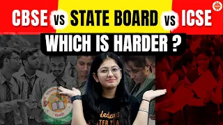 CBSE vs STATE BOARD vs ICSE | Which is Tougher CBSE, ICSE or State Board🤔 | Which Board is Best😮