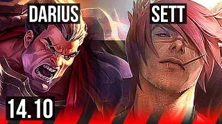 DARIUS vs SETT (TOP) | 5/0/5 | BR Master | 14.10