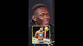 Israel Adesanya on Paulo Costa Twitter Memes #ufc281 #israeladesanya #paulocosta #ufc #shorts