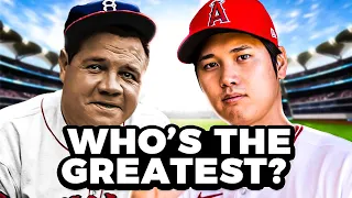 Legends Collide: Babe Ruth vs. Shohei Ohtani!