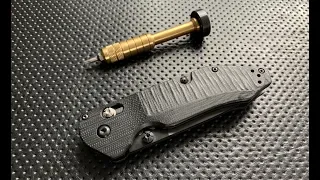 How to disassemble and maintain the Benchmade Outlast Pocketknife