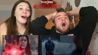 DOCTOR STRANGE IN THE MULTIVERSE OF MADNESS TRAILER REACTION!