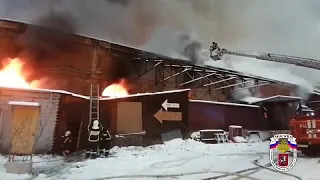 Пожар в центре Москвы локализован