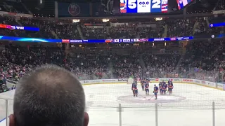 Final Minutes / Celebration & 3 Stars Blue Jackets at Islanders UBS Arena