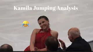 Kamila Valieva jumping analysis 23/24 I see Red