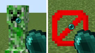 what's inside creeper? what`s inside barrier?