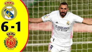 Real madrid vs mallorca 6-1 extended highlights and all goals of 2021.