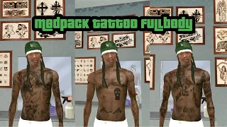 GTA: san andreas android | modpack tattoo fullbody