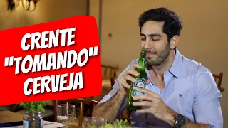 CRENTE TOMANDO CERVEJA - Jonathan Nemer (erros de gravação no final)