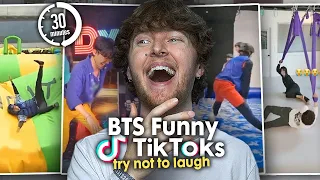 IT'S IMPOSSIBLE.. (BTS TikTok Edits - Try Not to Laugh Challenge | Reaction)