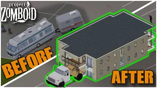 How to make ANY RV the ULTAMATE Base! - Project Zomboid  #noglitch