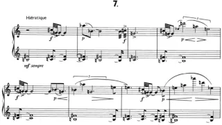 Boulez  - 12 Notations pour piano (1945) w/ score