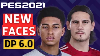 ALL NEW FACES! DATAPACK 6.0 PES 2021 UPDATE