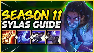 Season 11 SYLAS MID GUIDE! (Combos, Runes, Builds) - League of Legends "Sylas" Gameplay