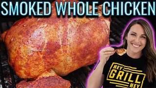 BEAUTIFUL, SIMPLE Smoked Whole Chicken | How To