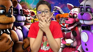 QUEREM ME TRANSFORMAR NOS ANIMATRONICS - Roblox Five Nights