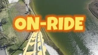 Steel Eel On-ride Front Seat (HD POV) SeaWorld San Antonio