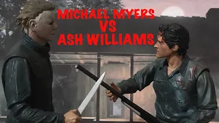 Michael Myers vs Ash Williams: The Shape Remastered (Stop Motion)