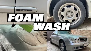 Mercedes-Benz E-Class W211 Classic Detail | Exterior Car Detailing | ASMR Satisfying Car Wash